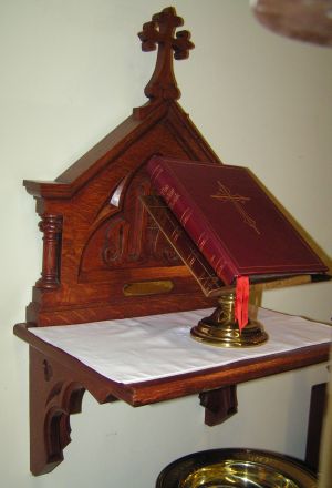 The Chapel of the Centurion Credence Table