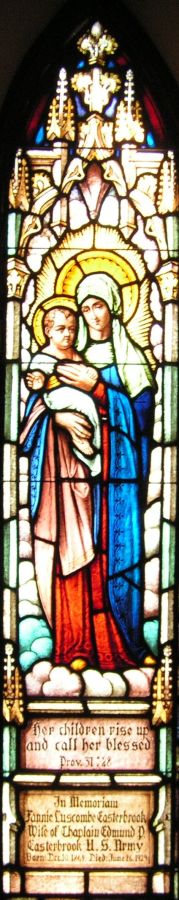 The Chapel of the Centurion Blessed Mother and Child Window