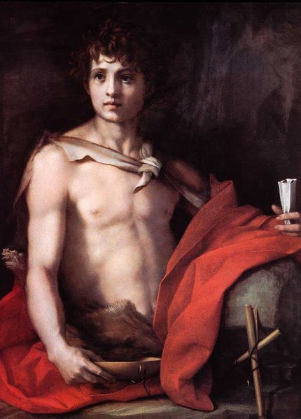 Andrea del Sarto, 'John the Baptist', c. 1528