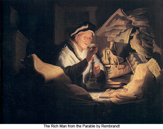Rembrandt The Rich Man from the Parable