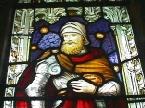Centurion Window from the Church in Coaly, Scotland