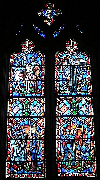 lee window national cathedral photo by Mark S Carroll